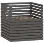 Compostador de madera maciza de pino gris 100x100x102 cm de vidaXL, Compostadores - Ref: Foro24-822194, Precio: 180,76 €, Des...