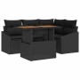 Conjunto de Comedor de Jardín Negro y Marrón 100 x 55 x 73 cm en Sofás de exterior | Comprar online en Foru.es