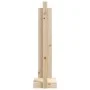 Soporte para leña madera maciza de pino 33,5x30x110 cm de vidaXL, Bolsas y soportes de leña - Ref: Foro24-822621, Precio: 45,...