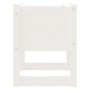 Jardinera madera maciza de pino blanco 40x40x52,5 cm de vidaXL, Maceteros y jardineras - Ref: Foro24-822109, Precio: 41,25 €,...