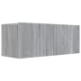 Set de muebles para TV 3 pzas madera contrachapada gris Sonoma de vidaXL, Muebles TV - Ref: Foro24-3120225, Precio: 89,30 €, ...