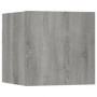 Set de muebles para TV 3 pzas madera contrachapada gris Sonoma de vidaXL, Muebles TV - Ref: Foro24-3120225, Precio: 89,30 €, ...