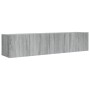Set de muebles para TV 2 pzas madera contrachapada gris Sonoma de vidaXL, Muebles TV - Ref: Foro24-3120279, Precio: 69,08 €, ...