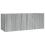 Set de muebles para TV 2 pzas madera contrachapada gris Sonoma de vidaXL, Muebles TV - Ref: Foro24-3120279, Precio: 69,08 €, ...