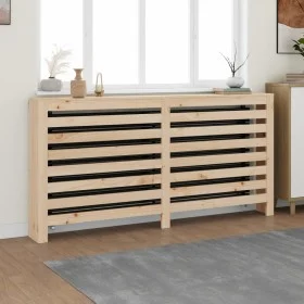 Cubierta de radiador madera maciza de pino 169x19x84 cm de vidaXL, Accesorios para radiadores de calefacción - Ref: Foro24-82...