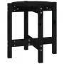 Solid black pine wood coffee table Ø42.5x45 cm by vidaXL, Coffee table - Ref: Foro24-822316, Price: 24,60 €, Discount: %