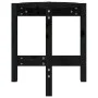 Solid black pine wood coffee table Ø42.5x45 cm by vidaXL, Coffee table - Ref: Foro24-822316, Price: 24,60 €, Discount: %