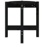 Mesa de centro de madera maciza de pino negro Ø42,5x45 cm de vidaXL, Mesas de centro - Ref: Foro24-822316, Precio: 24,60 €, D...