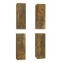 Mueble TV 4 uds madera contrachapada roble ahumado 30,5x30x90cm de vidaXL, Muebles TV - Ref: Foro24-3120329, Precio: 156,39 €...