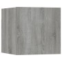 Muebles para TV de pared 8 uds gris Sonoma 30,5x30x30 cm de vidaXL, Muebles TV - Ref: Foro24-3120324, Precio: 173,56 €, Descu...