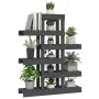 Soporte para plantas madera maciza pino gris 85x25x109,5 cm de vidaXL, Soportes para macetas - Ref: Foro24-822089, Precio: 75...