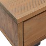 Mesa de centro madera maciza de pino 90x50x35 cm de vidaXL, Mesas de centro - Ref: Foro24-349929, Precio: 175,99 €, Descuento: %