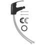 Grifo mezclador de bidé negro 13x12 cm de vidaXL, Grifos - Ref: Foro24-149084, Precio: 28,06 €, Descuento: %