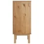 Cajonera OTTA madera maciza de pino marrón y blanco 45x39x90 cm de vidaXL, Cajoneras - Ref: Foro24-348581, Precio: 95,78 €, D...