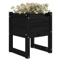 Jardinera madera maciza de pino negro 40x40x52,5 cm de vidaXL, Maceteros y jardineras - Ref: Foro24-822115, Precio: 41,04 €, ...