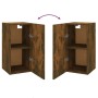 Muebles para TV 7 uds contrachapado roble ahumado 30,5x30x60 cm de vidaXL, Muebles TV - Ref: Foro24-3120335, Precio: 197,62 €...