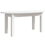 Mesa de centro de madera maciza de pino blanco 80x40x35 cm de vidaXL, Mesas de centro - Ref: Foro24-822348, Precio: 52,66 €, ...