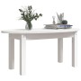 Mesa de centro de madera maciza de pino blanco 80x40x35 cm de vidaXL, Mesas de centro - Ref: Foro24-822348, Precio: 52,66 €, ...