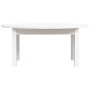 Mesa de centro de madera maciza de pino blanco 80x40x35 cm de vidaXL, Mesas de centro - Ref: Foro24-822348, Precio: 52,66 €, ...