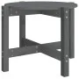 Mesa de centro de madera maciza de pino gris 62,5x45 cm de vidaXL, Mesas de centro - Ref: Foro24-822304, Precio: 37,44 €, Des...
