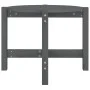 Mesa de centro de madera maciza de pino gris 62,5x45 cm de vidaXL, Mesas de centro - Ref: Foro24-822304, Precio: 37,44 €, Des...