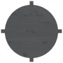 Mesa de centro de madera maciza de pino gris 62,5x45 cm de vidaXL, Mesas de centro - Ref: Foro24-822304, Precio: 37,44 €, Des...