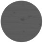 Mesa de centro de madera maciza de pino gris Ø55x60 cm de vidaXL, Mesas de centro - Ref: Foro24-822354, Precio: 55,12 €, Desc...