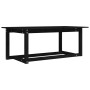 Mesa de centro de madera maciza de pino negro 110x55x45 cm de vidaXL, Mesas de centro - Ref: Foro24-822171, Precio: 79,03 €, ...