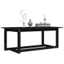 Mesa de centro de madera maciza de pino negro 110x55x45 cm de vidaXL, Mesas de centro - Ref: Foro24-822171, Precio: 79,03 €, ...