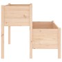 Jardinera de madera maciza de pino 110x84x75 cm de vidaXL, Maceteros y jardineras - Ref: Foro24-822262, Precio: 158,36 €, Des...