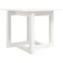 Mesa de centro de madera maciza de pino blanco 50x50x45 cm de vidaXL, Mesas de centro - Ref: Foro24-822173, Precio: 48,80 €, ...