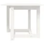 Mesa de centro de madera maciza de pino blanco 50x50x45 cm de vidaXL, Mesas de centro - Ref: Foro24-822173, Precio: 48,80 €, ...