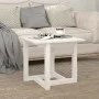 Mesa de centro de madera maciza de pino blanco 50x50x45 cm de vidaXL, Mesas de centro - Ref: Foro24-822173, Precio: 48,80 €, ...