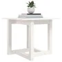 Mesa de centro de madera maciza de pino blanco 50x50x45 cm de vidaXL, Mesas de centro - Ref: Foro24-822173, Precio: 48,80 €, ...