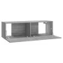 Juego de muebles de pared para TV contrachapado gris Sonoma de vidaXL, Muebles TV - Ref: Foro24-3120303, Precio: 125,99 €, De...