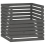 Compostador de madera maciza de pino gris 80x80x78 cm de vidaXL, Compostadores - Ref: Foro24-822189, Precio: 118,83 €, Descue...