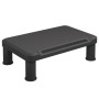 Soporte para monitor negro 38x24x10,5 cm de vidaXL, Muebles TV - Ref: Foro24-51724, Precio: 16,00 €, Descuento: %