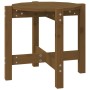 Mesa de centro de madera maciza de pino marrón miel Ø52,5x45 cm de vidaXL, Mesas de centro - Ref: Foro24-822310, Precio: 34,1...
