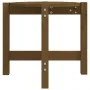 Honey brown solid pine wood coffee table Ø52.5x45 cm by vidaXL, Coffee table - Ref: Foro24-822310, Price: 30,46 €, Discount: %