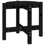 Mesa de centro de madera maciza de pino negro Ø52,5x45 cm de vidaXL, Mesas de centro - Ref: Foro24-822311, Precio: 30,73 €, D...