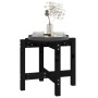 Mesa de centro de madera maciza de pino negro Ø52,5x45 cm de vidaXL, Mesas de centro - Ref: Foro24-822311, Precio: 30,73 €, D...