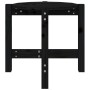 Mesa de centro de madera maciza de pino negro Ø52,5x45 cm de vidaXL, Mesas de centro - Ref: Foro24-822311, Precio: 30,73 €, D...