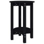 Mesa de centro de madera maciza de pino negro Ø40x60 cm de vidaXL, Mesas de centro - Ref: Foro24-822361, Precio: 45,93 €, Des...