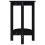 Mesa de centro de madera maciza de pino negro Ø40x60 cm de vidaXL, Mesas de centro - Ref: Foro24-822361, Precio: 45,33 €, Des...