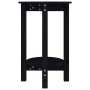 Mesa de centro de madera maciza de pino negro Ø40x60 cm de vidaXL, Mesas de centro - Ref: Foro24-822361, Precio: 45,93 €, Des...
