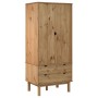 Armario OTTA madera maciza pino 76,5x53x172 cm de vidaXL, Armarios roperos - Ref: Foro24-348588, Precio: 290,78 €, Descuento: %