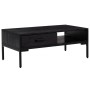 Mesa de centro madera maciza de pino negro 90x50x35 cm de vidaXL, Mesas de centro - Ref: Foro24-349930, Precio: 138,33 €, Des...