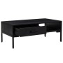 Mesa de centro madera maciza de pino negro 90x50x35 cm de vidaXL, Mesas de centro - Ref: Foro24-349930, Precio: 138,33 €, Des...