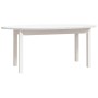 Mesa de centro de madera maciza de pino blanco 110x55x45 cm de vidaXL, Mesas de centro - Ref: Foro24-822343, Precio: 73,41 €,...