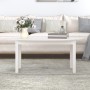 Mesa de centro de madera maciza de pino blanco 110x55x45 cm de vidaXL, Mesas de centro - Ref: Foro24-822343, Precio: 73,41 €,...